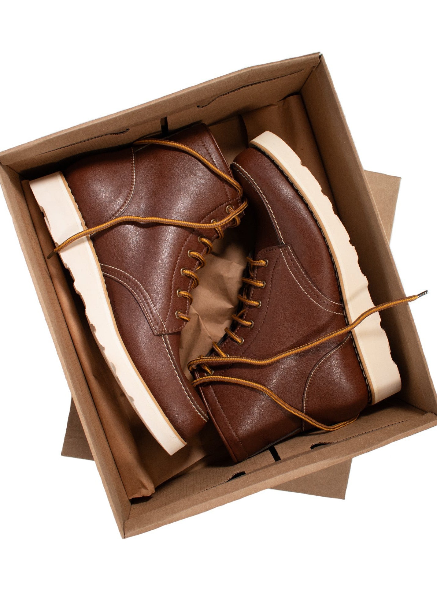 Men's Goodyear Welt Rig Boots - Chesnut