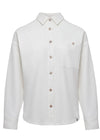 HANAKO - Organic Cotton Seersucker Shirt White