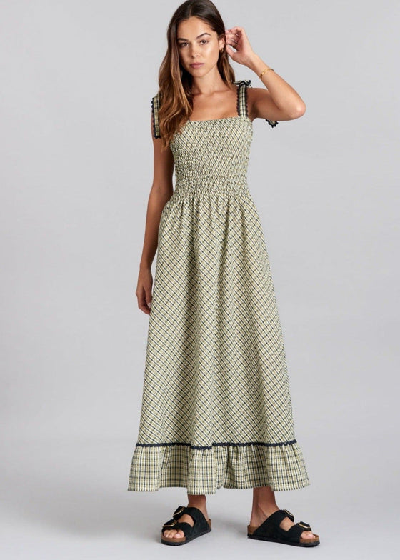 HOYA - Organic Cotton Summer Check Dress