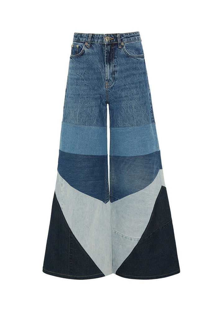 
                  
                    High Waisted Upcycled Oversized Wide Leg Jeans
                  
                