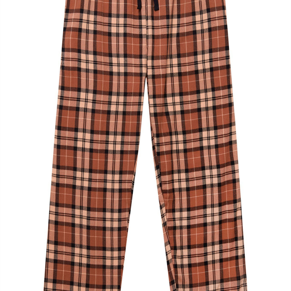 JIM JAM Mens GOTS Organic Cotton Pyjama Bottoms - Clay