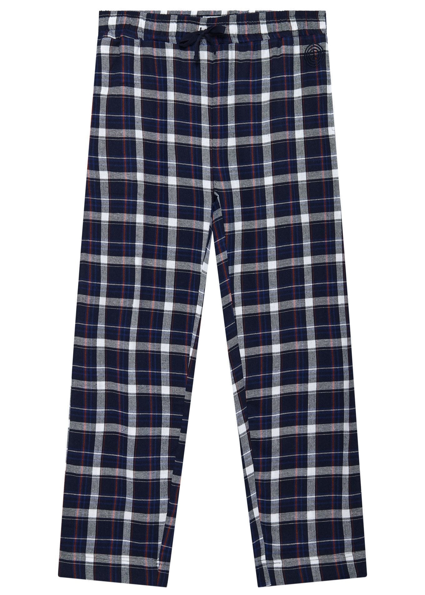 JIM JAM Womens Organic Cotton Pyjama Bottoms - Dark Navy