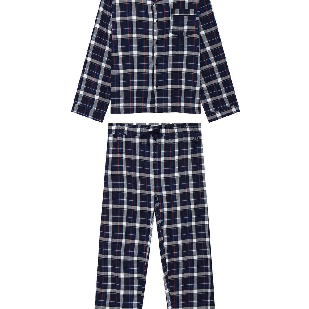 
                  
                    JIM JAM Mens GOTS Organic Cotton Pyjama Set - Dark Navy
                  
                