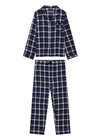 JIM JAM Mens GOTS Organic Cotton Pyjama Set - Dark Navy