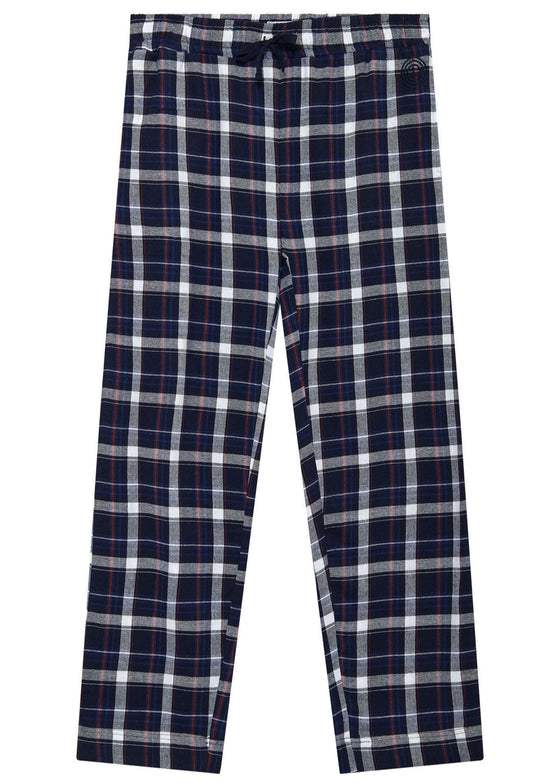 JIM JAM Mens GOTS Organic Cotton Pyjama Set - Dark Navy