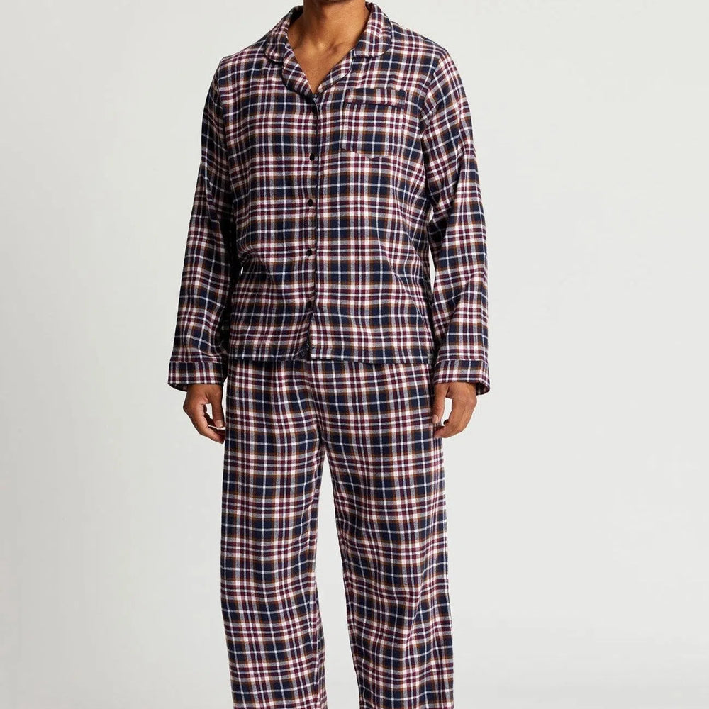 
                  
                    JIM JAM Mens - Organic Cotton Pyjama Set Navy
                  
                