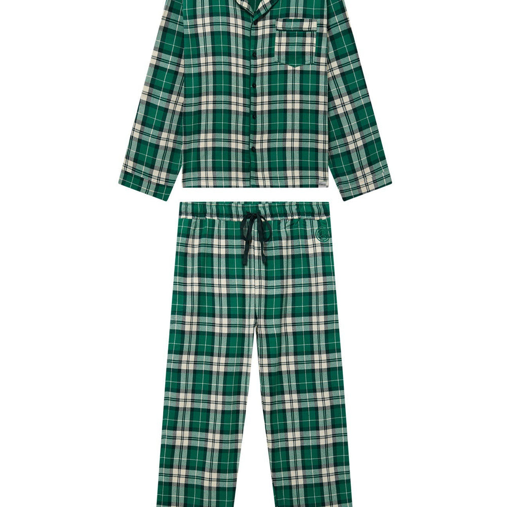 
                  
                    JIM JAM Womens Organic Cotton Pyjama Set - Green
                  
                