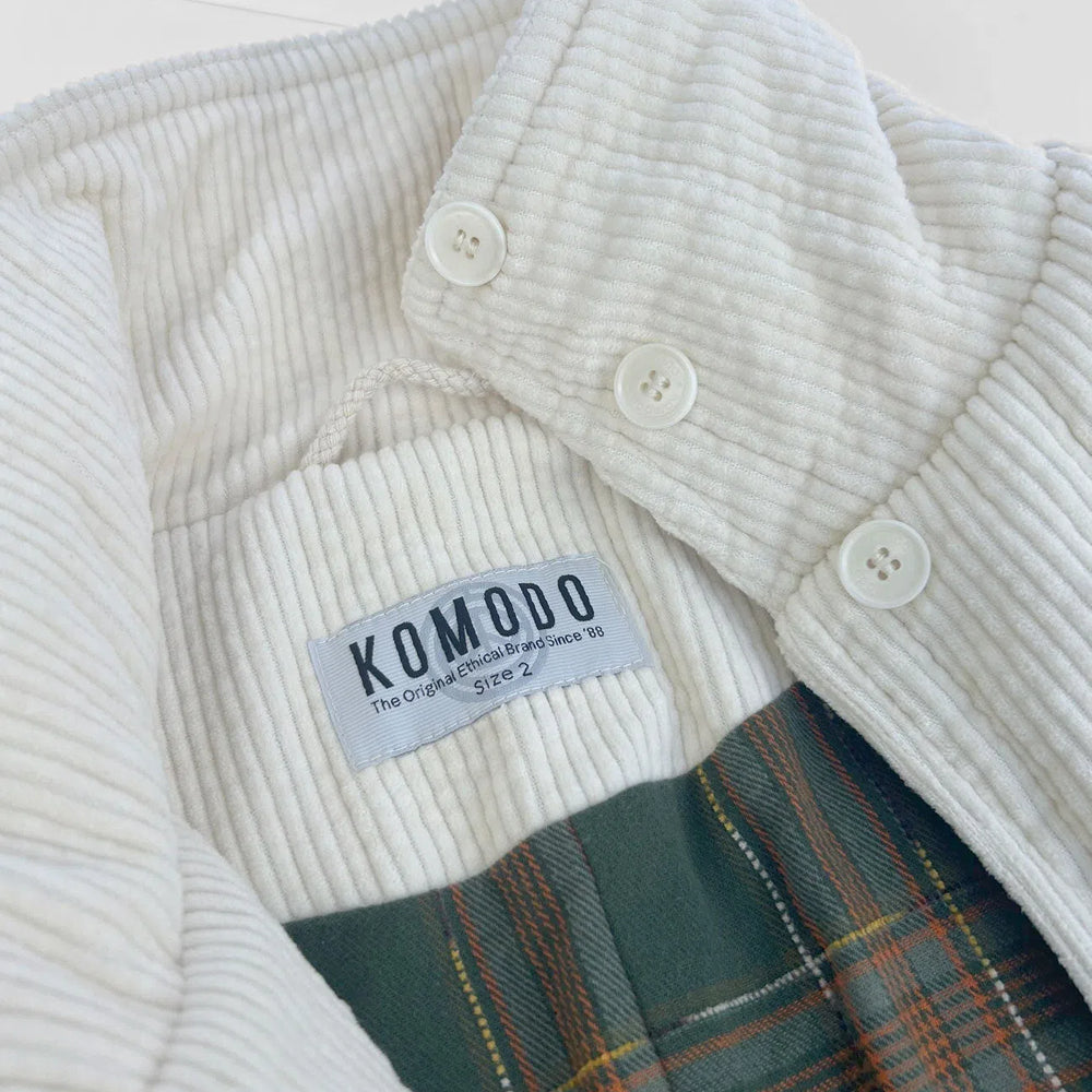 
                  
                    KENEILA Organic Corduroy Coat - Winter White
                  
                