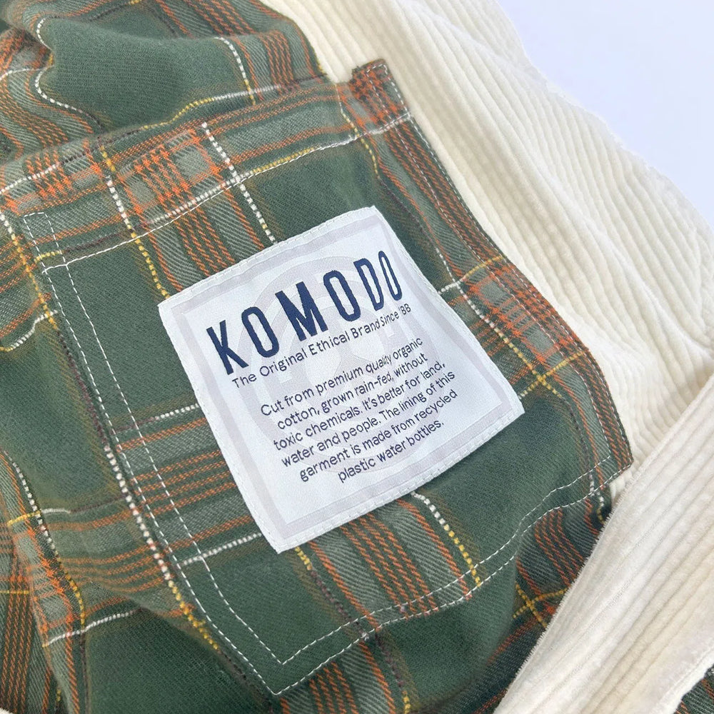 
                  
                    KENEILA Organic Corduroy Coat - Winter White
                  
                