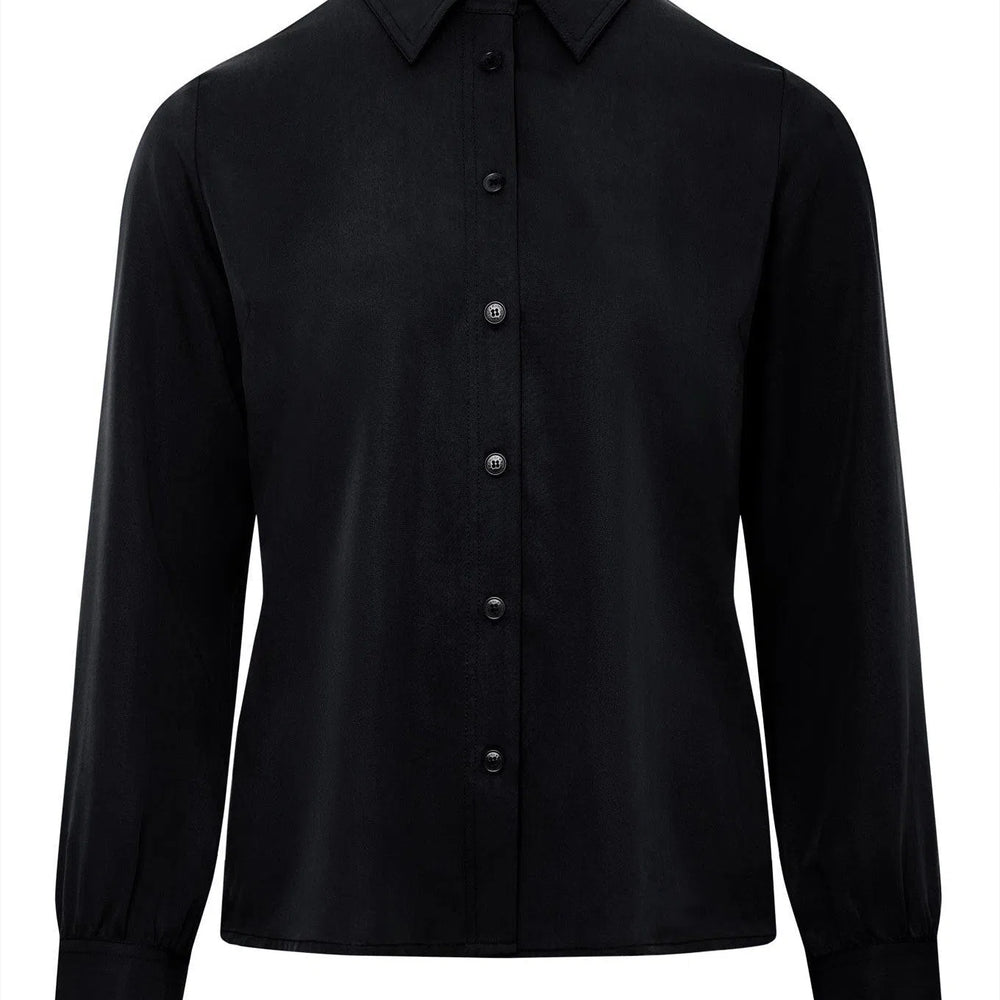 KENJI Tencel Shirt - Black