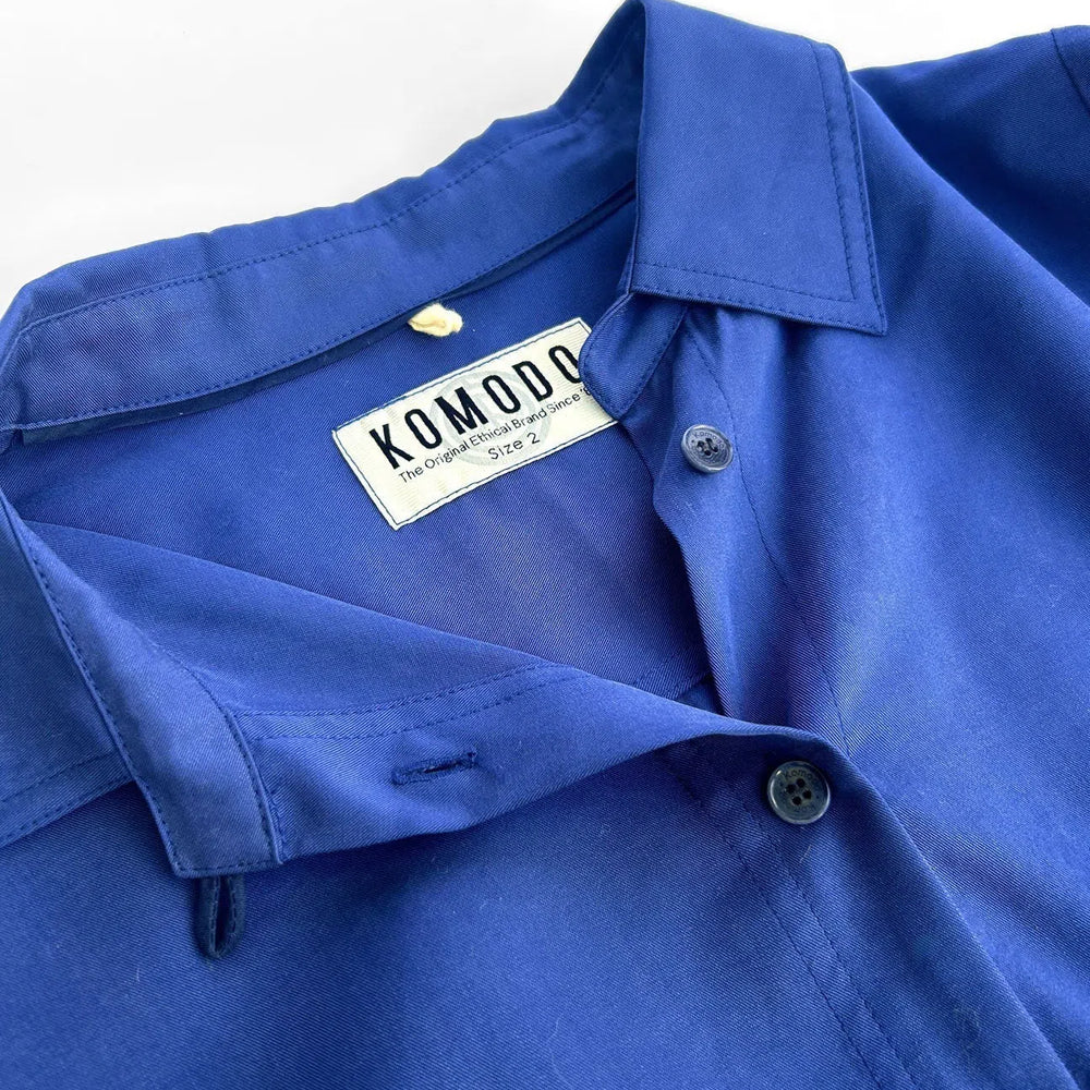 
                  
                    KENJI Tencel Shirt - Navy
                  
                