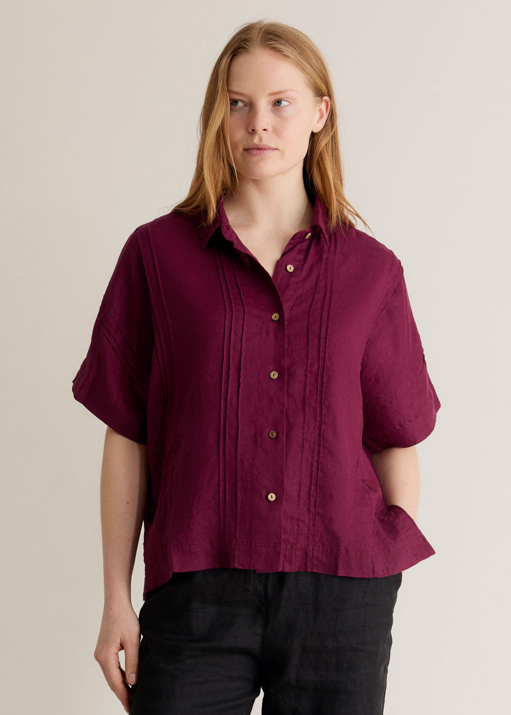 Organic and natural fibre, sustainable womens top's by KOMODO.