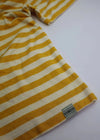 KIN Sweat Tee Mens GOTS Organic Cotton - Amber Stripe