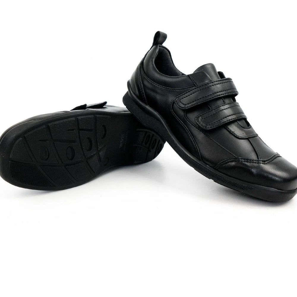 Kids Velcro Strap Shoes - Black