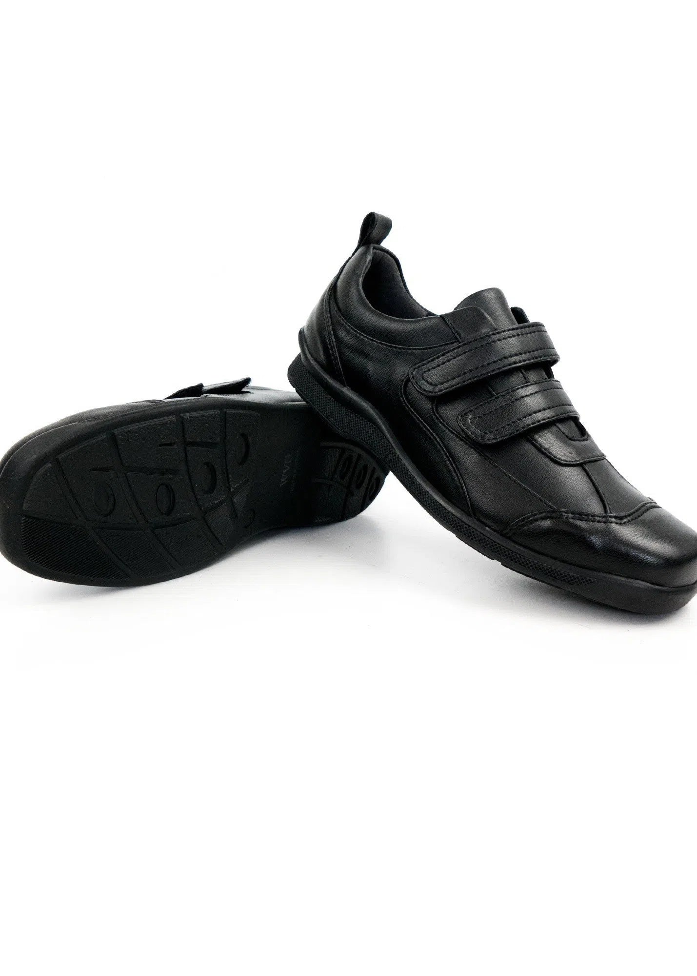 Kids Velcro Strap Shoes - Black