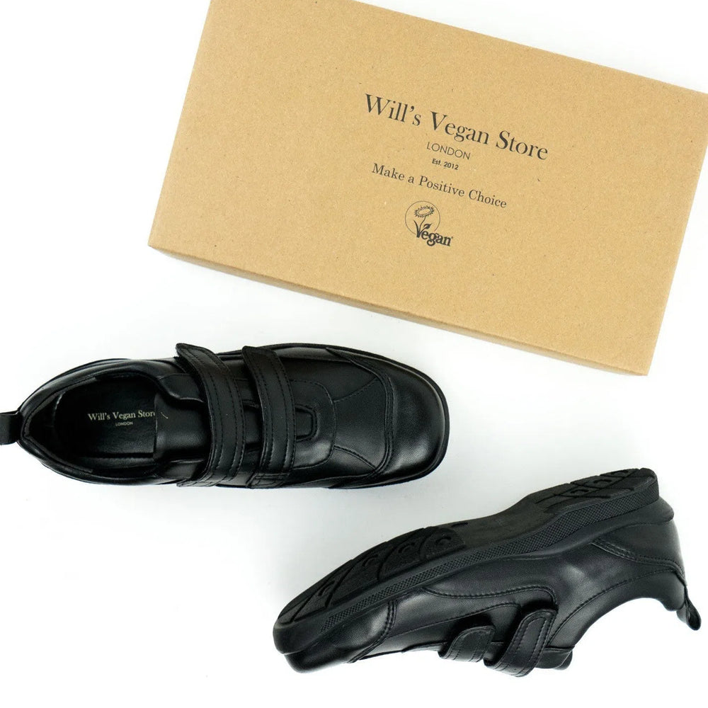 
                  
                    Kids Velcro Strap Shoes - Black
                  
                