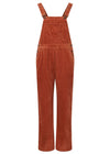 LENI Organic Cotton Corduroy Dungaree - Ginger