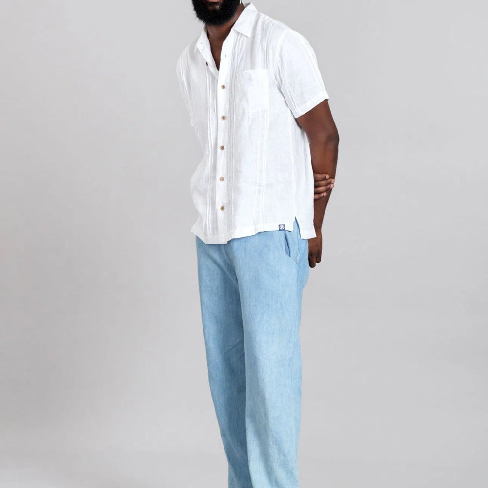 
                  
                    LEO - Linen Shirt Off White
                  
                