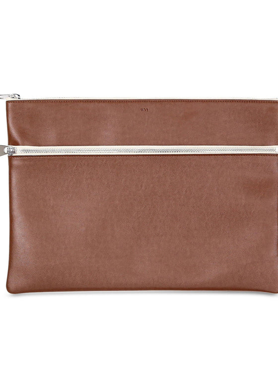 Large Essential Flat Pouch - 2 colours