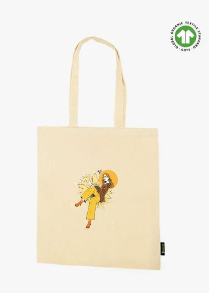 Leo Tote Bag - Vegan - 100% Organic Cotton