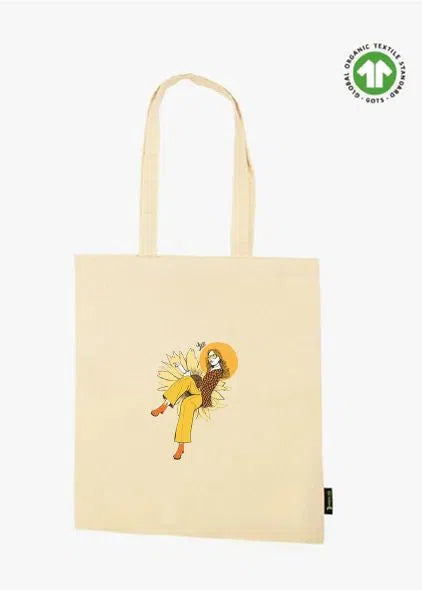 Leo Tote Bag - Vegan - 100% Organic Cotton