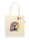 Love is Love Tote Bag - Vegan - 100% Organic Cotton