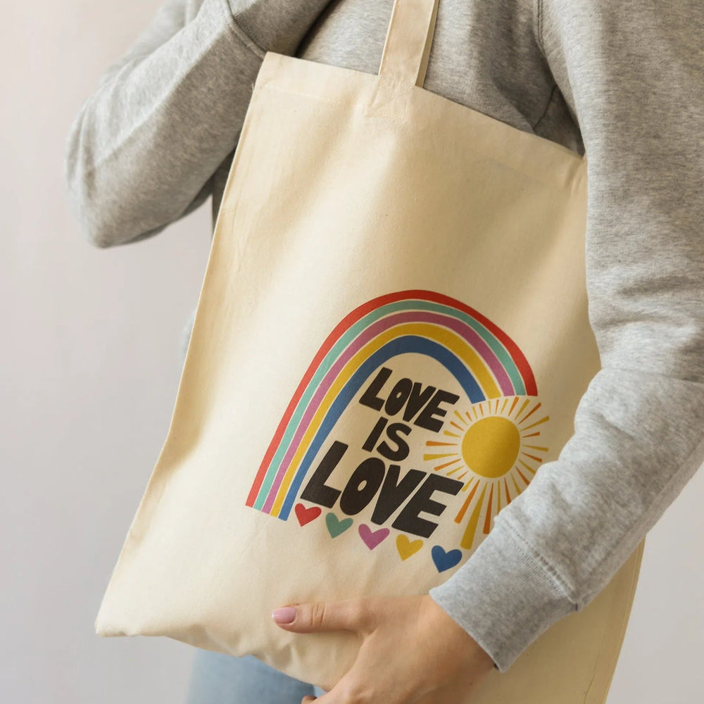 
                  
                    Love is Love Tote Bag - Vegan - 100% Organic Cotton
                  
                