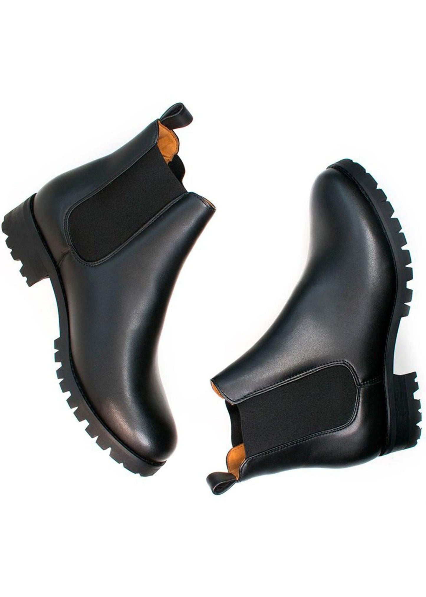 Luxe Deep Tread Chelsea Boots