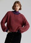 MAE - Organic Cotton Jumper Cherry