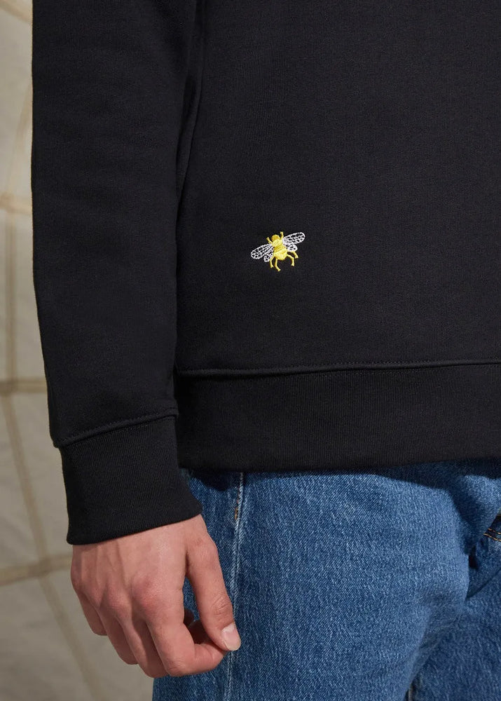 
                  
                    Men's Bee Embroidered Sweatshirt - Black
                  
                