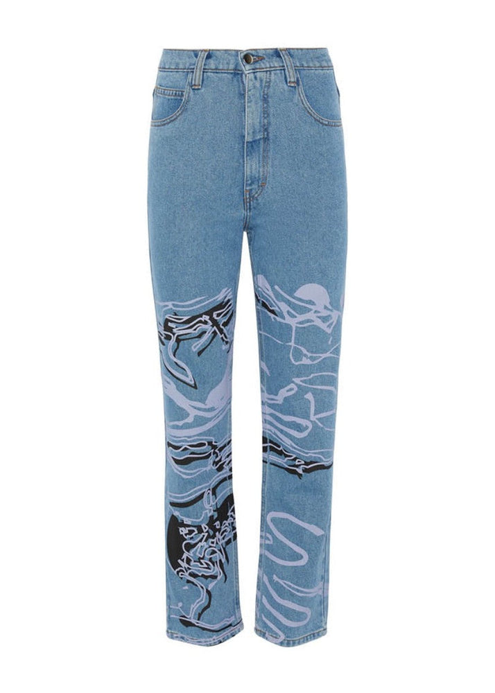 
                  
                    Moss Movement Jeans in Blue Denim
                  
                