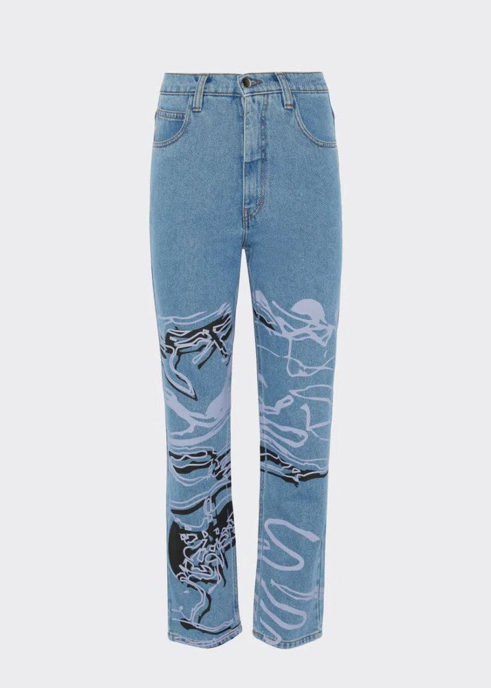 
                  
                    Moss Movement Jeans in Blue Denim
                  
                