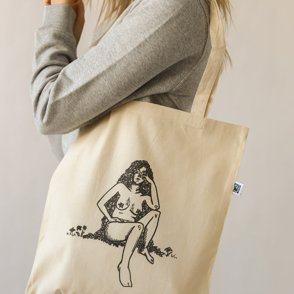 Mother Nature Tote Bag - Vegan - 100% Organic Cotton