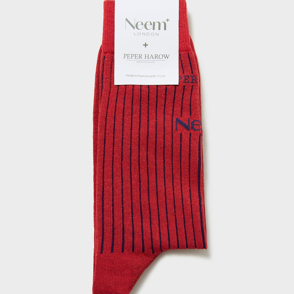 
                  
                    Recycled Men's Socks - Red
                  
                