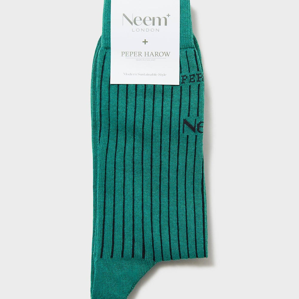 
                  
                    Recycled Upbeat Green Men's Socks
                  
                