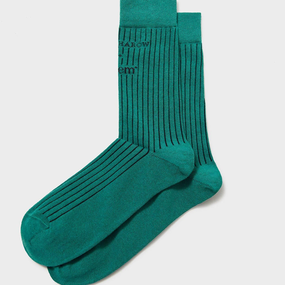 Recycled Upbeat Green Men's Socks