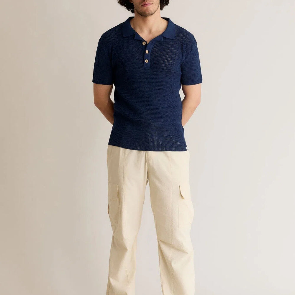 
                  
                    OLIVER - Organic Cotton Polo Top Dark Navy
                  
                