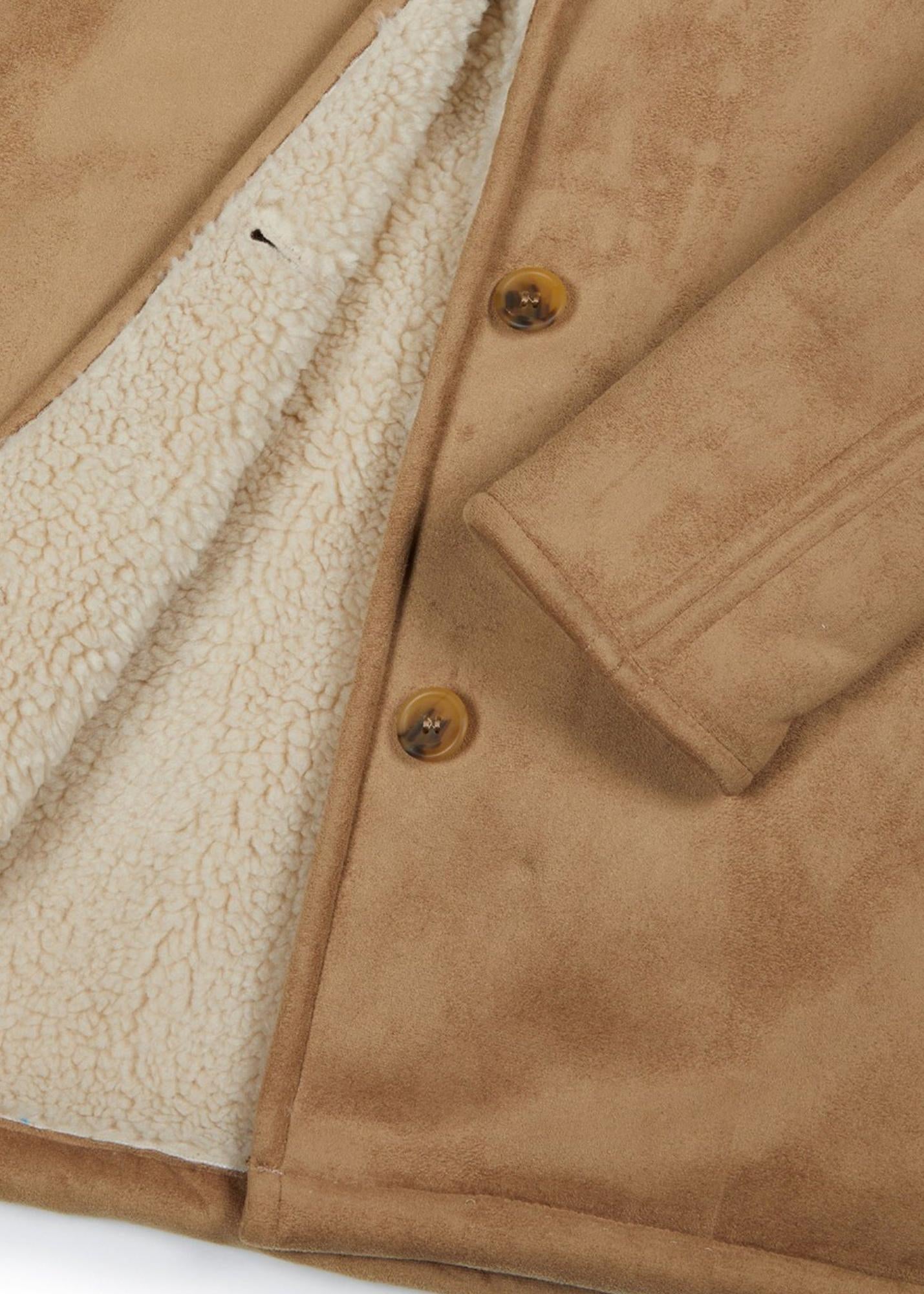 Vegan Women's Recycled Vegan Shearling Coat | Will's Vegan Store