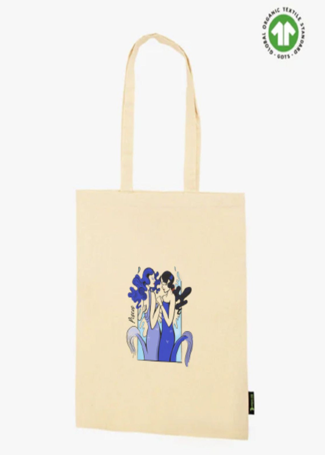 Pisces Tote Bag - Vegan - 100% Organic Cotton