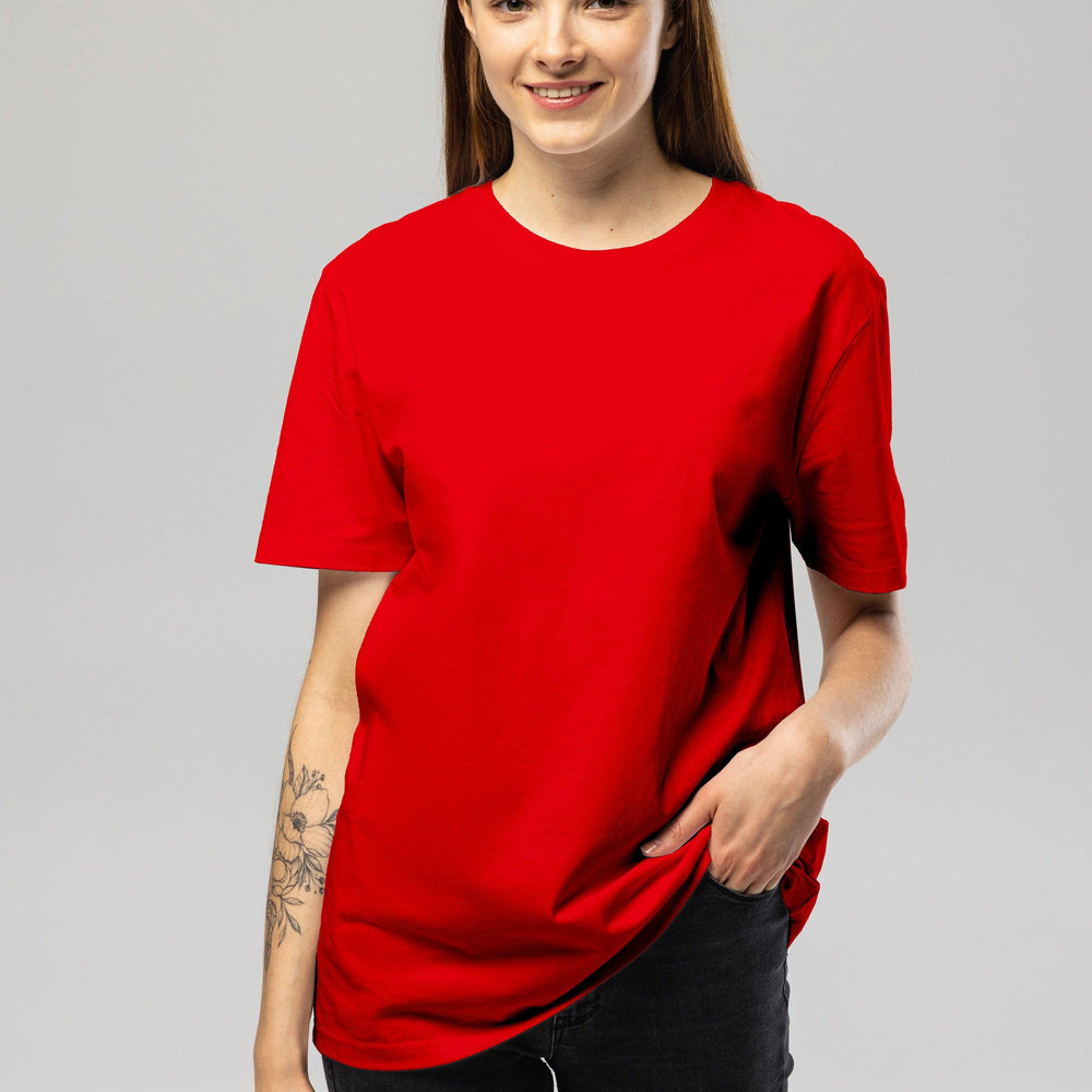 
                  
                    Organic cotton T-Shirt - Red
                  
                