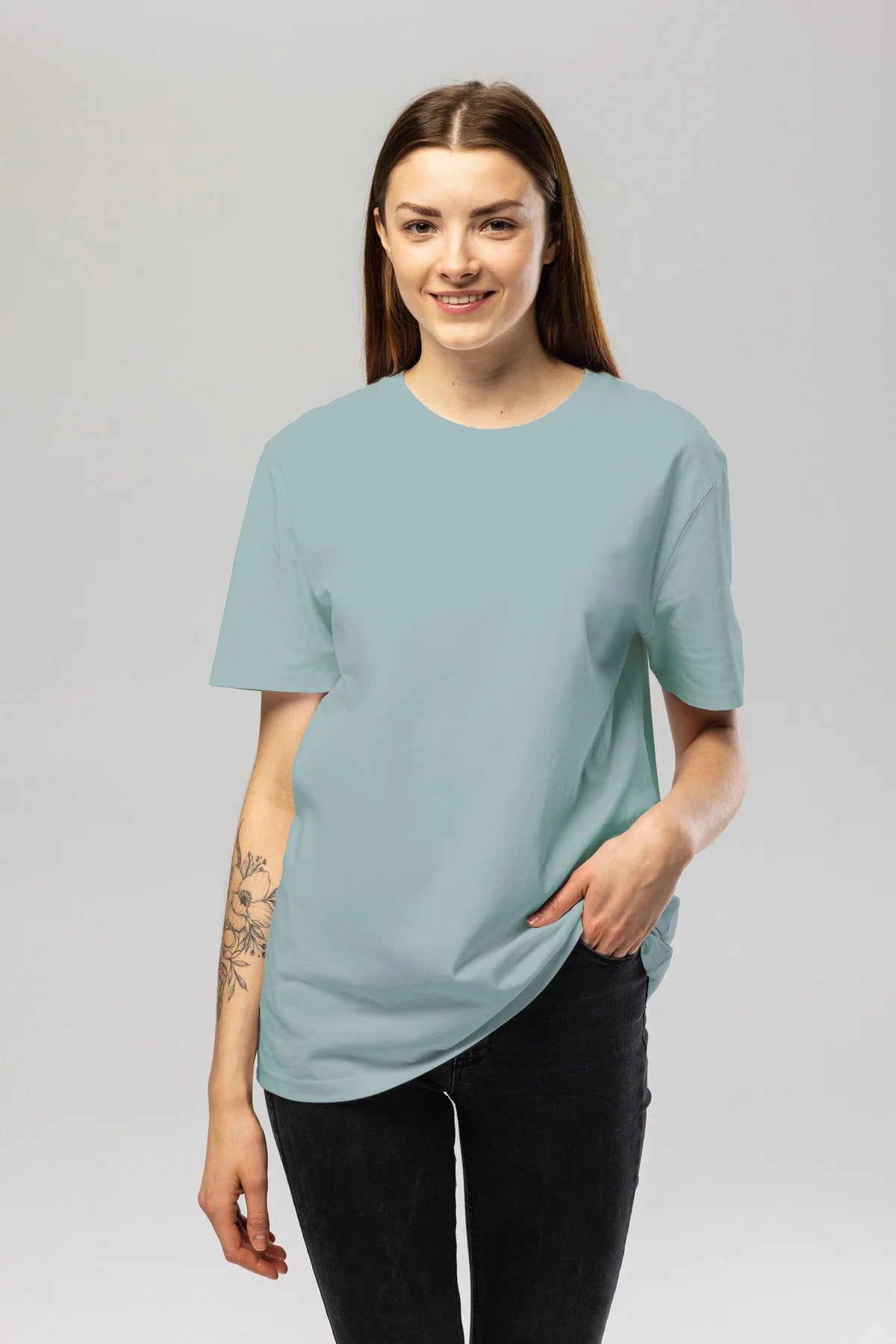 Organic cotton T-Shirt - Teal