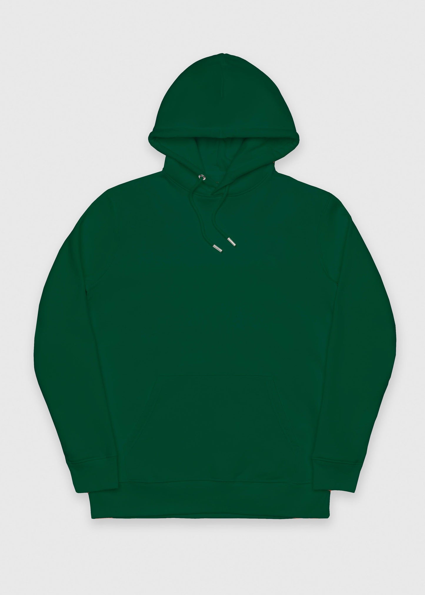 Organic cotton Hoodie - Glazed Green