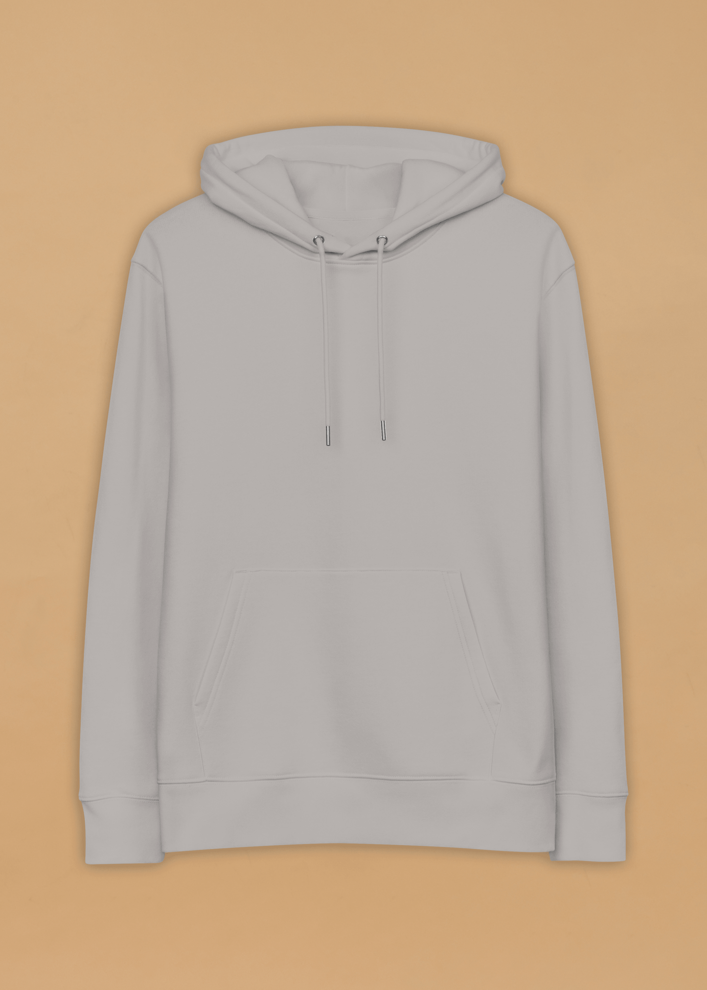 Organic cotton Hoodie - Heather Grey