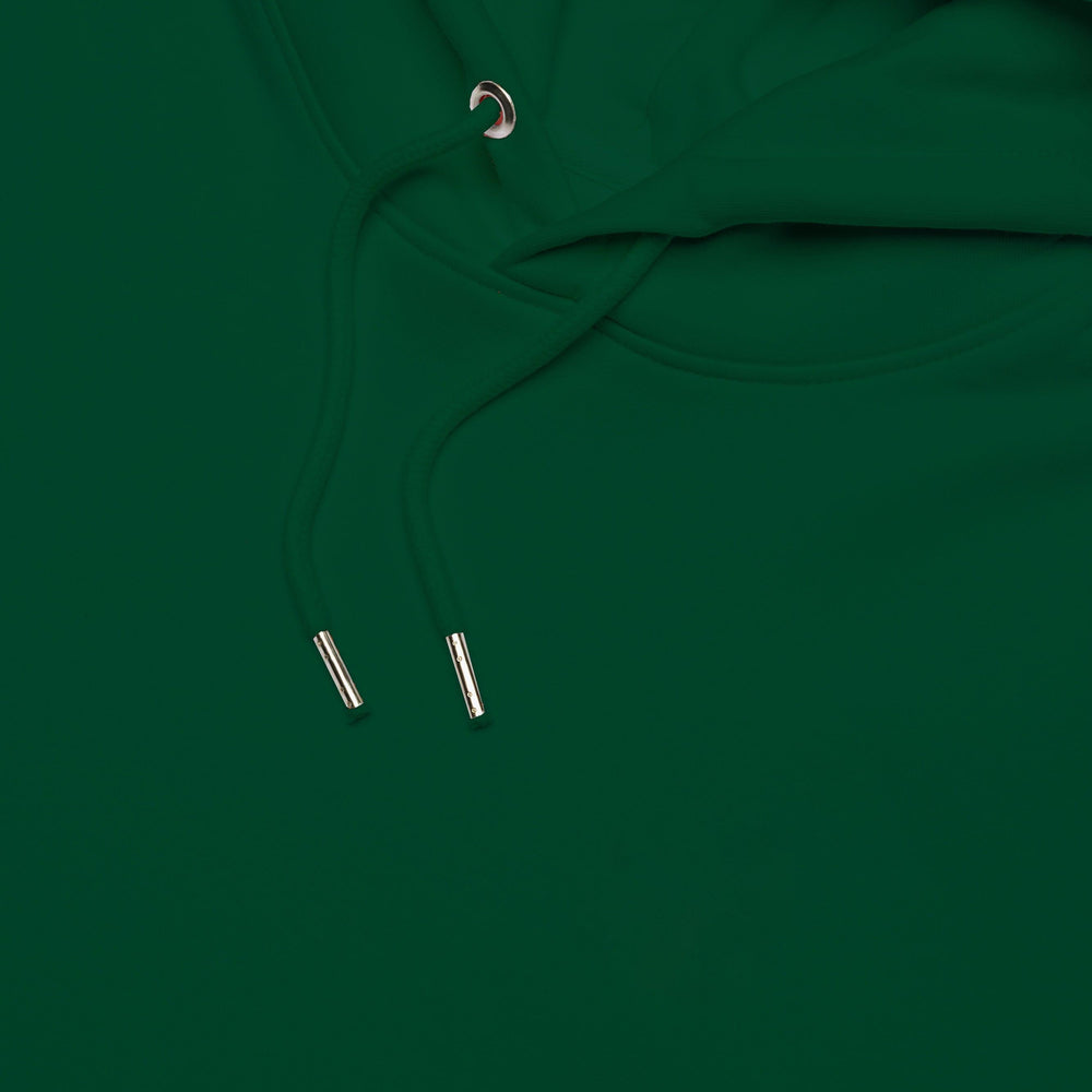 Organic cotton Hoodie - Glazed Green