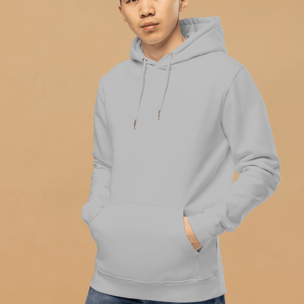 
                  
                    Organic cotton Hoodie - Heather Grey
                  
                