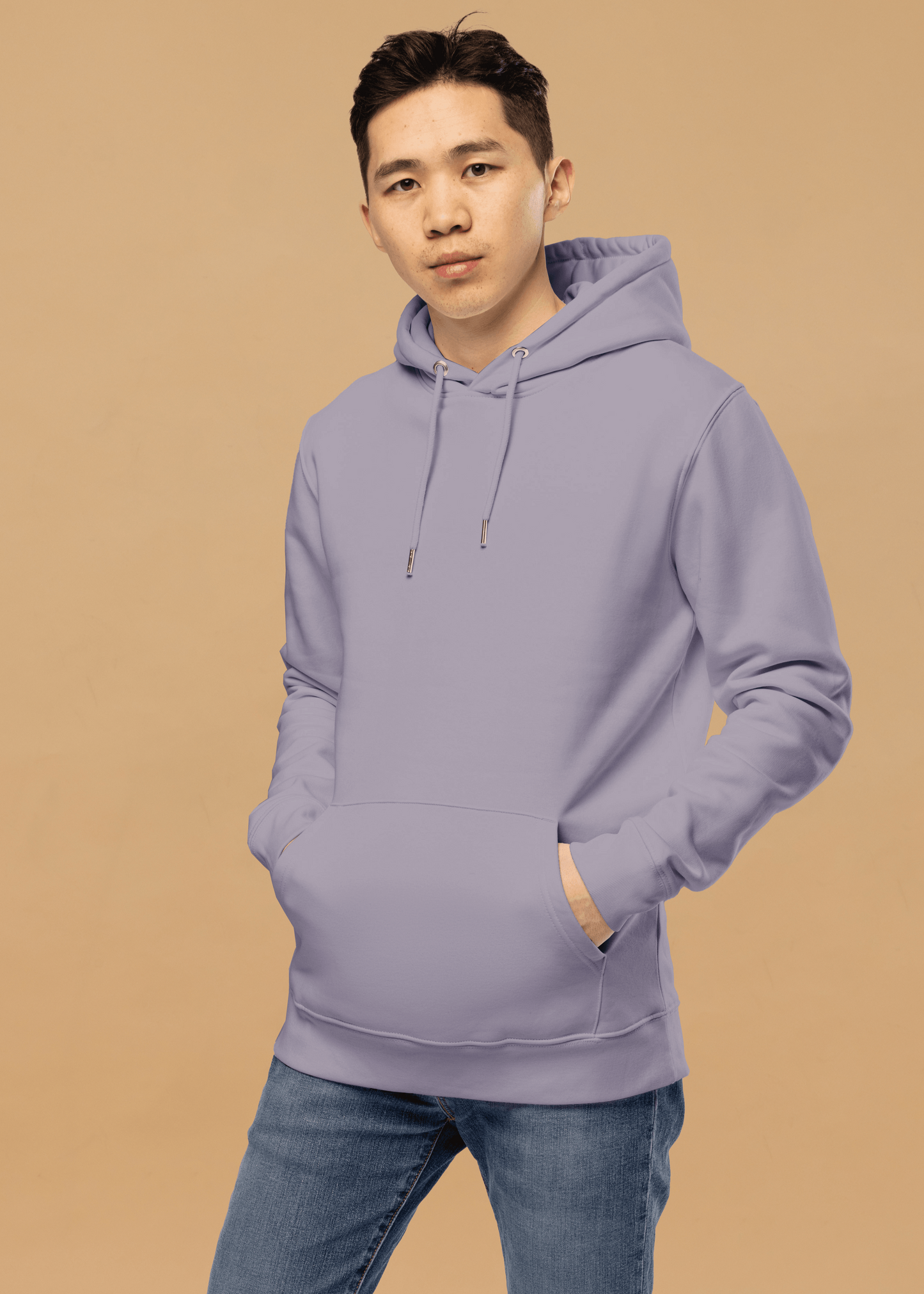 Organic cotton Hoodie- Lavender