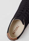 R-KIND VEGAN - MERCURY BLACK GRAINED TRAINER