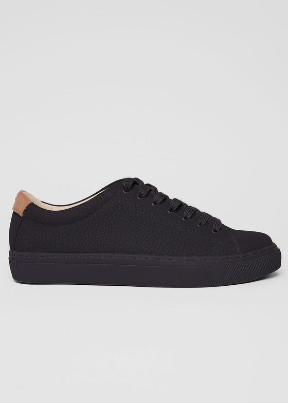 R-KIND VEGAN - MERCURY BLACK GRAINED TRAINER