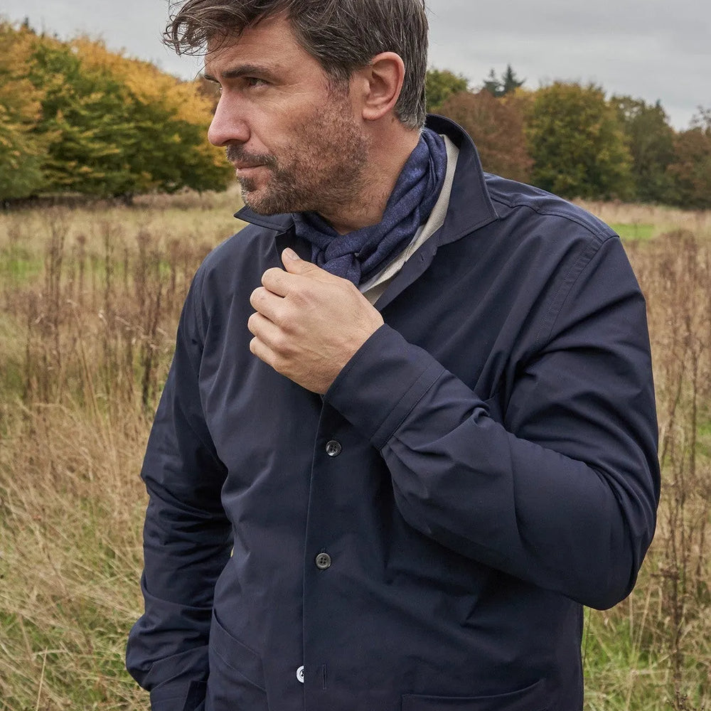 
                  
                    Neem Navy Sorona Rain Jacket
                  
                