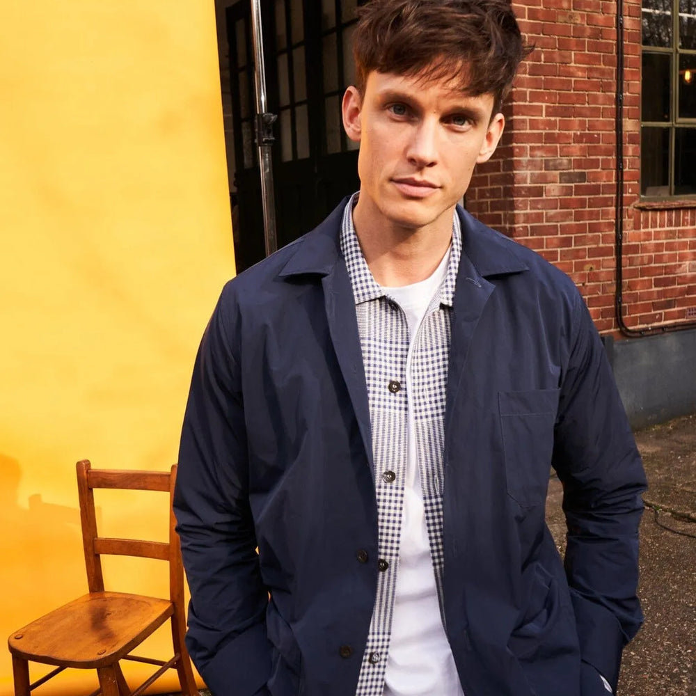 
                  
                    Neem Navy Sorona Rain Jacket
                  
                